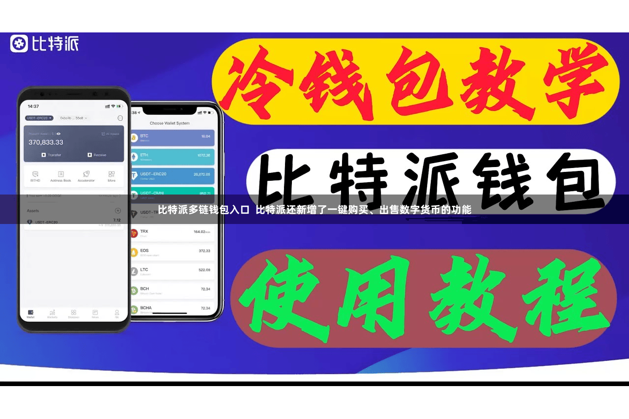 比特派多链钱包入口 比特派还新增了一键购买、出售数字货币的功能