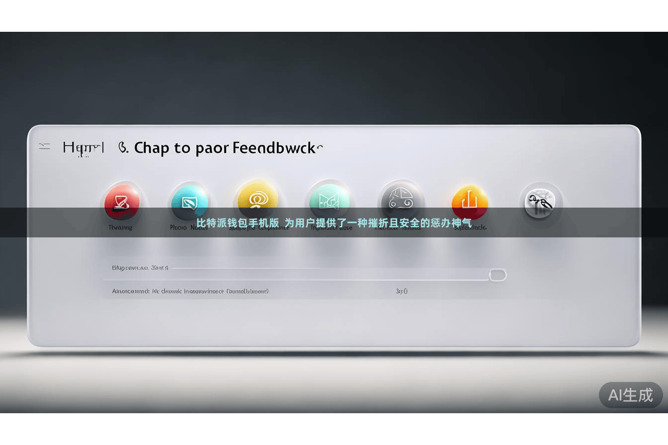 比特派钱包手机版  为用户提供了一种摧折且安全的惩办神气