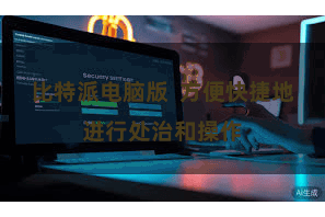 比特派电脑版  方便快捷地进行处治和操作